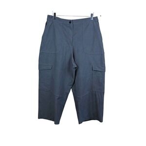 Lululemon‎ Women's Light Utilitech Caro Pocket High Rise Pants Sz 32 Gray Baggy